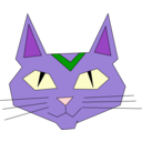 download Neko Cat clipart image with 0 hue color