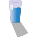 download Glass Icon clipart image with 0 hue color