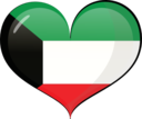 Kuwait Heart Flag