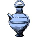 download Pottery clipart image with 180 hue color