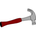download Hammer Tools 6 clipart image with 0 hue color