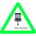 download Disc Golf Roadsign clipart image with 135 hue color