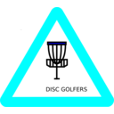 download Disc Golf Roadsign clipart image with 180 hue color