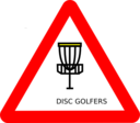 Disc Golf Roadsign