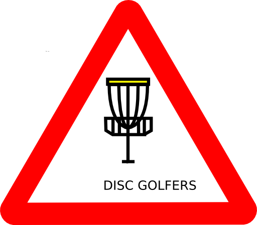 Disc Golf Roadsign