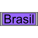 download Digital Display With Brasil Text clipart image with 180 hue color