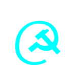 download Email At Hammer And Sickle clipart image with 180 hue color