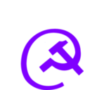download Email At Hammer And Sickle clipart image with 270 hue color