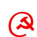 download Email At Hammer And Sickle clipart image with 0 hue color
