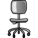 download Office Chair clipart image with 270 hue color
