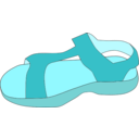 download Sandal clipart image with 135 hue color