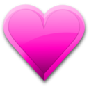 download Heart Icon clipart image with 315 hue color