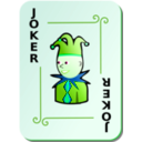 download Ornamental Deck Black Joker clipart image with 90 hue color