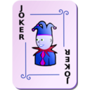 download Ornamental Deck Black Joker clipart image with 225 hue color