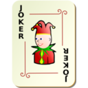 download Ornamental Deck Black Joker clipart image with 0 hue color