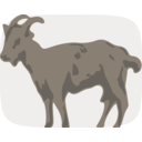 download Goat clipart image with 45 hue color