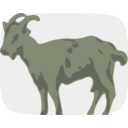 download Goat clipart image with 90 hue color