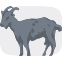 download Goat clipart image with 225 hue color