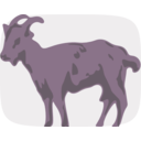 download Goat clipart image with 315 hue color
