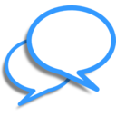 download Callout Chat clipart image with 0 hue color