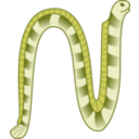 download Sea Snake clipart image with 225 hue color
