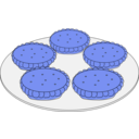 download Mince Pies clipart image with 180 hue color