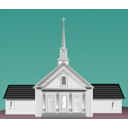 download Church clipart image with 315 hue color