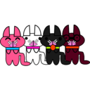 download Cartoon Cats clipart image with 315 hue color