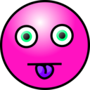 download Emoticons Tongue Out clipart image with 270 hue color