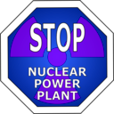 download Stop Nuclear Power Plant clipart image with 225 hue color