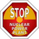 download Stop Nuclear Power Plant clipart image with 0 hue color