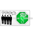 download Stop The Law Terrorism Sopa Pipa Acta Tpp clipart image with 135 hue color