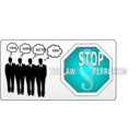 download Stop The Law Terrorism Sopa Pipa Acta Tpp clipart image with 180 hue color