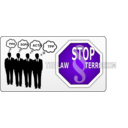download Stop The Law Terrorism Sopa Pipa Acta Tpp clipart image with 270 hue color
