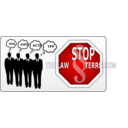 download Stop The Law Terrorism Sopa Pipa Acta Tpp clipart image with 0 hue color