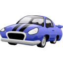 download Sport Car clipart image with 180 hue color