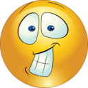 download Surprised Smiley Emoticon clipart image with 0 hue color