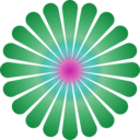 download Purple Daisy 20 clipart image with 225 hue color