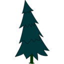 download Spruce clipart image with 90 hue color