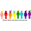 download Zone Free Of Discrimination clipart image with 0 hue color