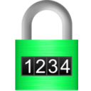 download Combination Lock clipart image with 90 hue color