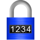 download Combination Lock clipart image with 180 hue color