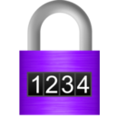 download Combination Lock clipart image with 225 hue color