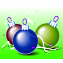 download Christmas Balls clipart image with 225 hue color