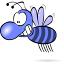 download Bee1 Mimooh 01 clipart image with 180 hue color