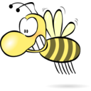 download Bee1 Mimooh 01 clipart image with 0 hue color