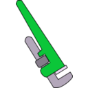 download Pipe Wrench clipart image with 135 hue color