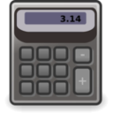 download Tango Accessories Calculator clipart image with 180 hue color