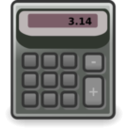 download Tango Accessories Calculator clipart image with 270 hue color