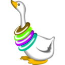 download Goose clipart image with 45 hue color